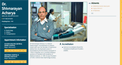 Desktop Screenshot of drshivnarayanacharya.com